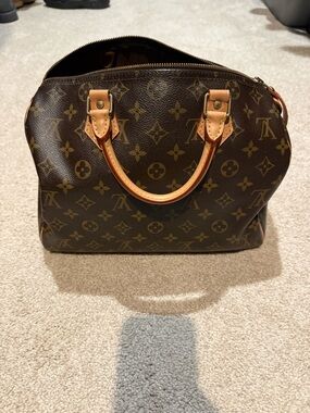 Louis Vuitton Monogram Alma PM in Brown with Natural Leather Trim